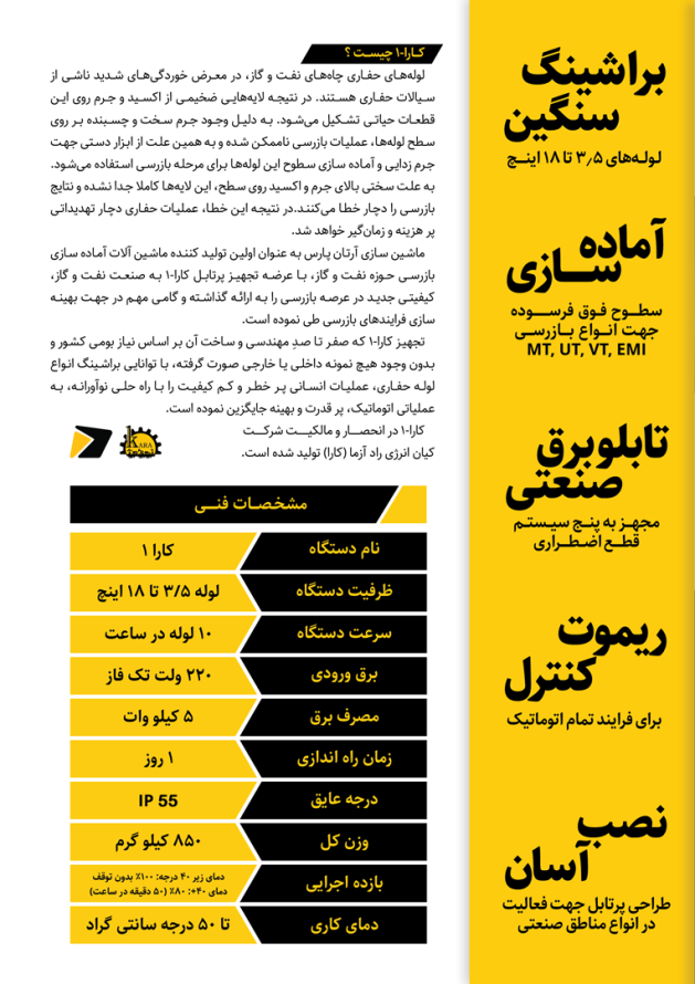 کاتالوگ کارا-1